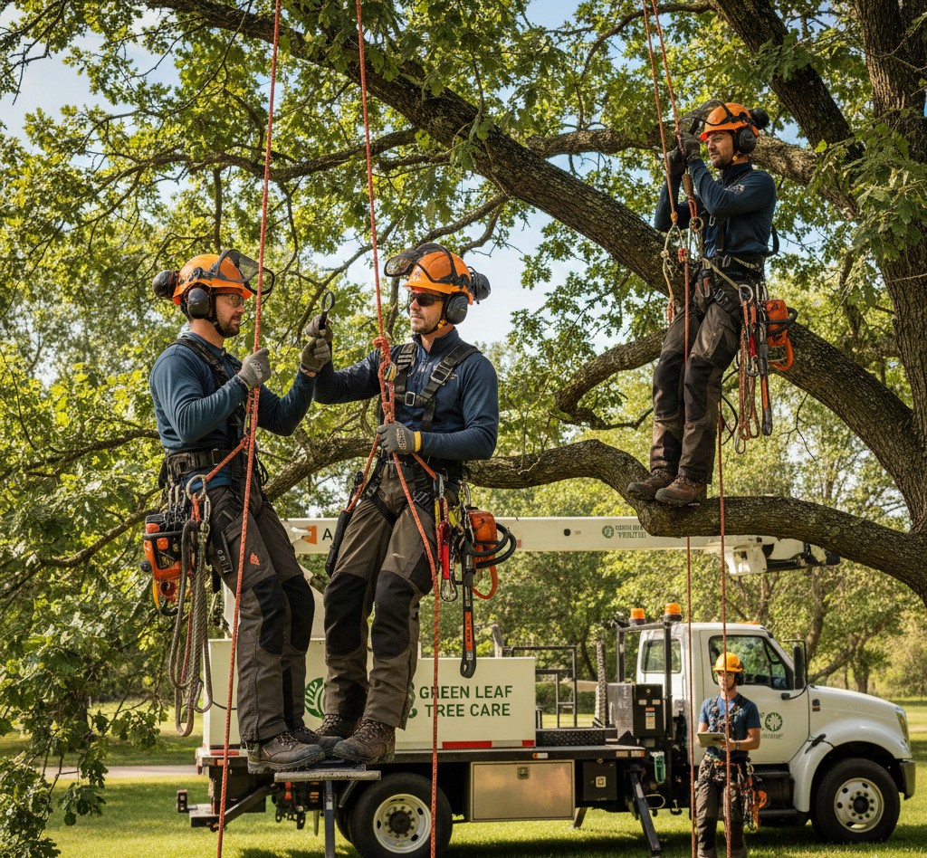 Certified arborists at work