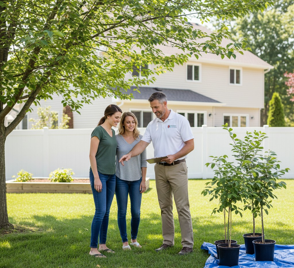 Tree planting consultation session