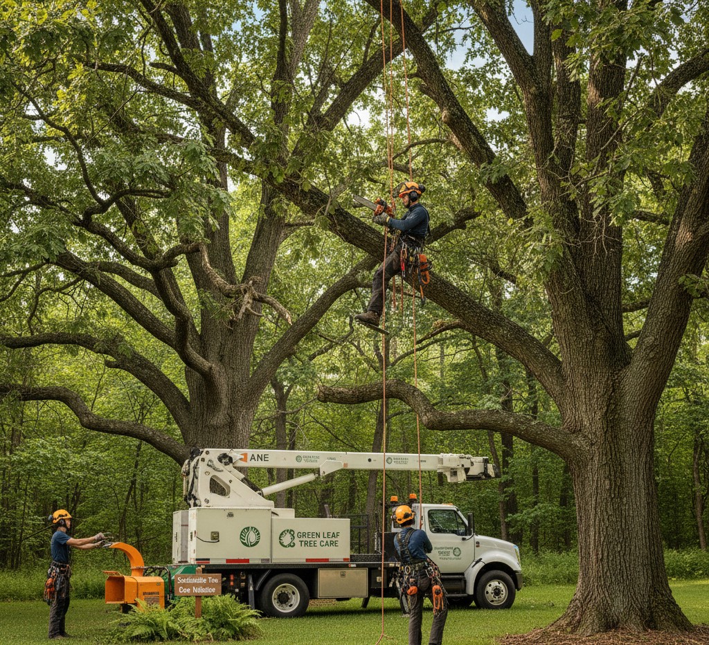 Professional tree trimming service